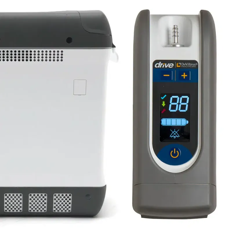 DeVilbiss iGo2 control panel detail