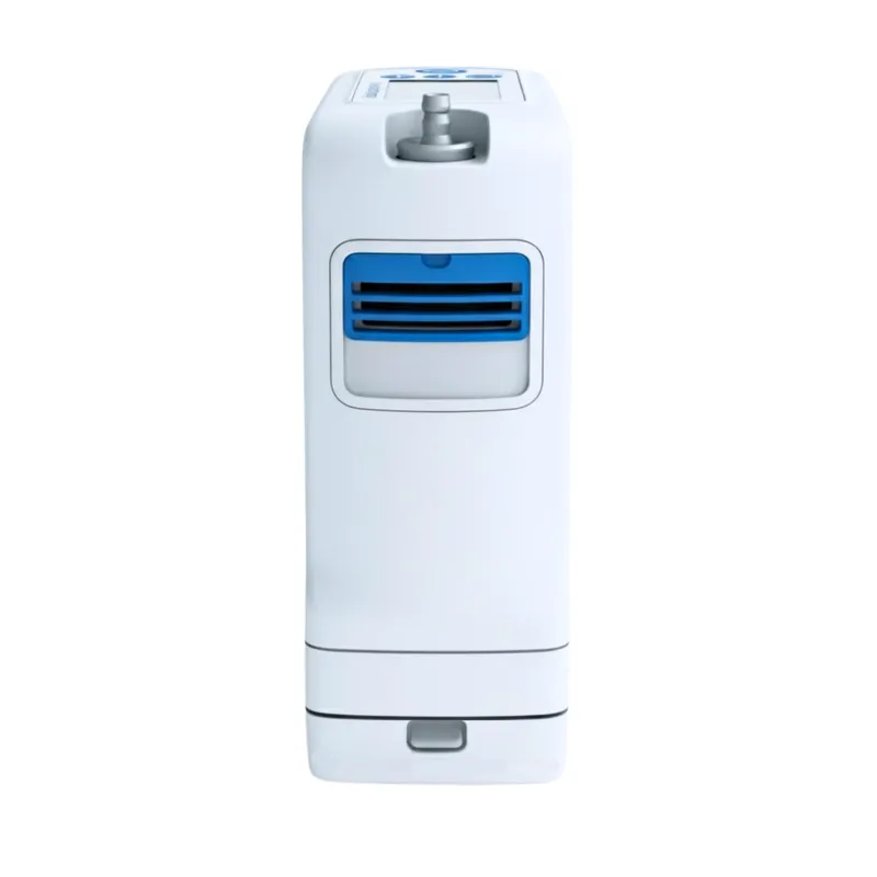 Inogen Rove 4 side view showing compact size